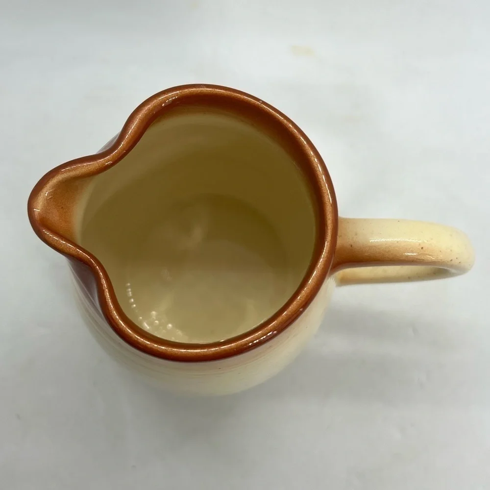 Vintage Franciscan Country Craft Russet Brown Pattern Creamer